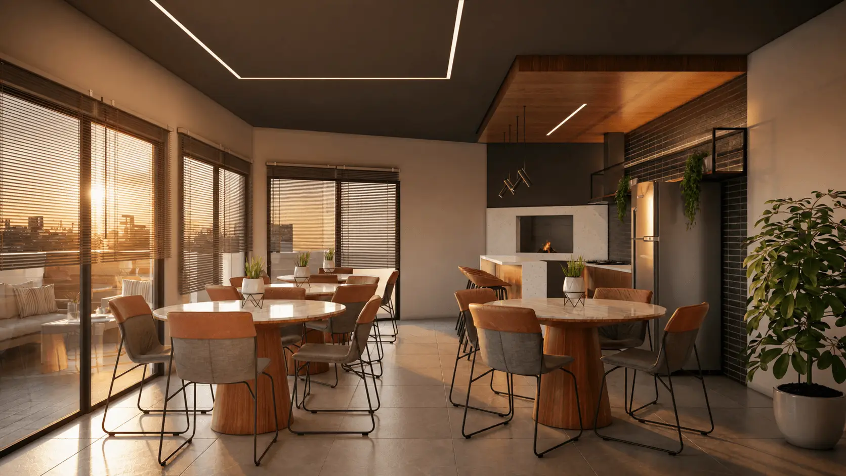 Espaço Gourmet do Tower SJP