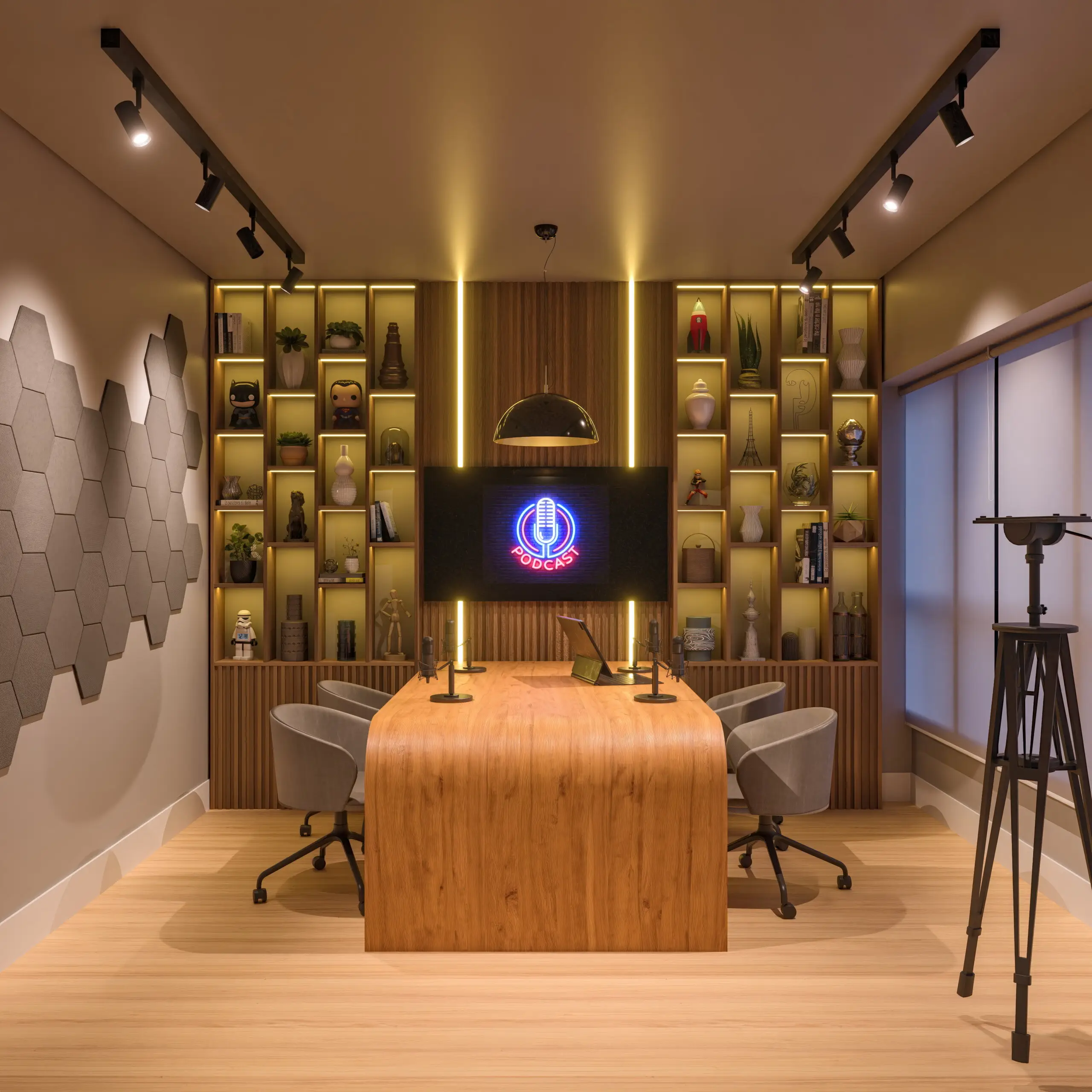 Podcast Studio Lee Dama Tower